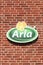 Arla Foods logo on a wall
