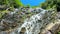 Arlhoehe - A cascading waterfall flowiing down a steep slope