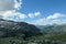 Arlhoehe - A panoramic view on a glacier in high Alps