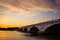 Arlington Memorial Bridge At Sunset