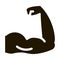 Arm Muscles Icon Vector Glyph Illustration