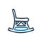 Armchair , retirement ,chair ,relax ,rest  icon vector illustration