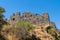 Armenia, Amberd, September 2022. The ruins of the walls of an ancient fortress.