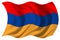 Armenia flag isolated