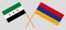 Armenia and Interim Government of Syria. Armenian and Coalition flags