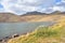 Armenia, lake Kari Stone lake at the foot of mount Aragats