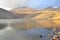 Armenia, lake Kari Stone lake at the foot of mount Aragats