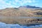 Armenia, lake Kari Stone lake at the foot of mount Aragats