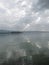 Armenia. Lake Sevan before a thunderstorm. 1095