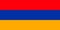 Armenia national flag. Vector illustration. Yerevan