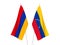 Armenia and Venezuela flags