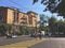 Armenia, Yerevan Marshal Bagnramyan Avenue, crossroad.  Sunny morning.  4 september 2019
