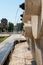 Armenia, Yerevan, September 2021. One of the walls of the Cascade with fountains.