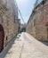 Armenian quarter street in Jerisalem Old city