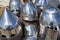 Armor of participants in the competition for the Medieval Battle. Ð¢hÐµrÐµ are helmets and chain mail