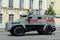 Armored car `Patrol` of the national guard troops on Mokhovaya street during the parade dedicated to the 75th anniversary of Victo