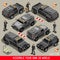 Armoured 01 Vehicle Isometric