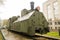 Armoured WWII Russian locomotive