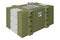 Army ammunition box. Green military box