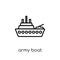 army boat icon from Army collection.