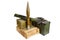 Army box of ammunition with rocket-propelled grenade