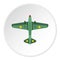 Army fighter icon circle