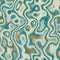 Army green brown camouflage  geometric pattern with curved lines, Funky liquid nature shapes, wavy vivid party design