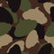 Army pattern of turd. Military camouflage texture Vector shit.