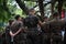 Army soldiers are seen at the Brazilian Independence Day parade in the city of Salvador, Bahia