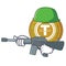 Army Tether coin character cartoon