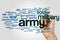 Army word cloud