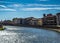 Arno river in Pisa, Italy