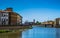 Arno river in Pisa, Italy