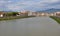 Arno River and waterfront buildings, Pisa