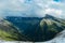 Arnoldhoehe - Panoramic view from mountain peak Arnoldhoehe in Ankogel Group, High Tauern National Park