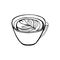 Aroma cup icon. Coffee, tea, beverage symbol. Restaurant, coffee shop, bar, caffee element. Latte, cappuchino, tea