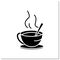 Aroma drink glyph icon