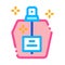 Aroma odor parfume icon vector outline illustration