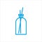 aroma sticks, air freshener icon, vector, illustration