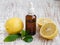 Aromatherapy lemon