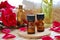 Aromatherapy oils for massage treatment