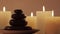 Aromatherapy, oriental massage and spa treatment concept. Relaxation composition.