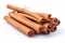 Aromatic Cinnamon sticks. Generate Ai