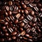 Aromatic coffee beans - ai generated image