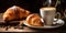 Aromatic Coffee and Croissant - Morning Bliss - Soft and Invigorating