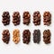 Aromatic Coffee Oasis Panoramic Coffee Beans, Generative AI