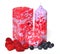 Aromatic decorative colored candles in Bulgaria