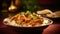 aromatic masala indian food chicken
