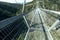 In the Arouca 516 suspension bridge in the municipality of Arouca, Portugal.