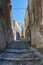 Around the narrow and characteristic alleys of Erice